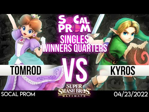SoCal Prom Winners Quarters - Tomrod (Daisy) vs Kyros (Young Link) - SSBU Tournament