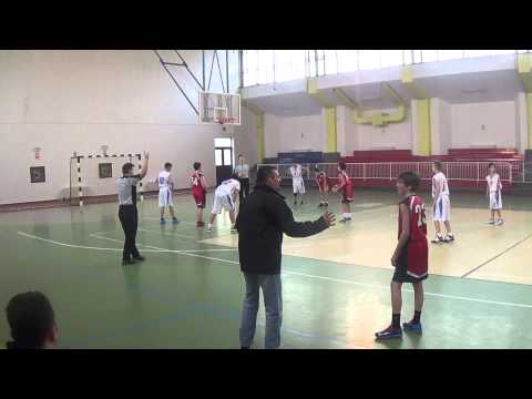 Baschet U13: EKO Sighet - SLAM Bucuresti semifinala campionat national Sighet (p1)