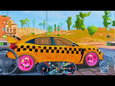Taxi Sim 2020 | Driving Mercedes Benz Uber Crazy Driver in City👲🚖Car Games Android iSO& Mobile Games