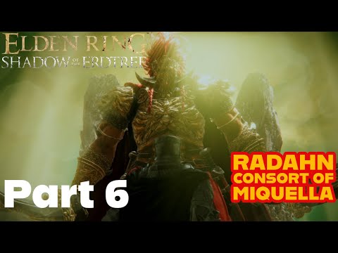 Radahn Consort Of Miquella Elden Ring Shadow of the Erdtree PS5 4K Walkthrough Part 6 (Full Game)