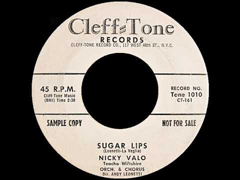Nicky Valo - Sugar Lips - CLEFF#TONE 1010