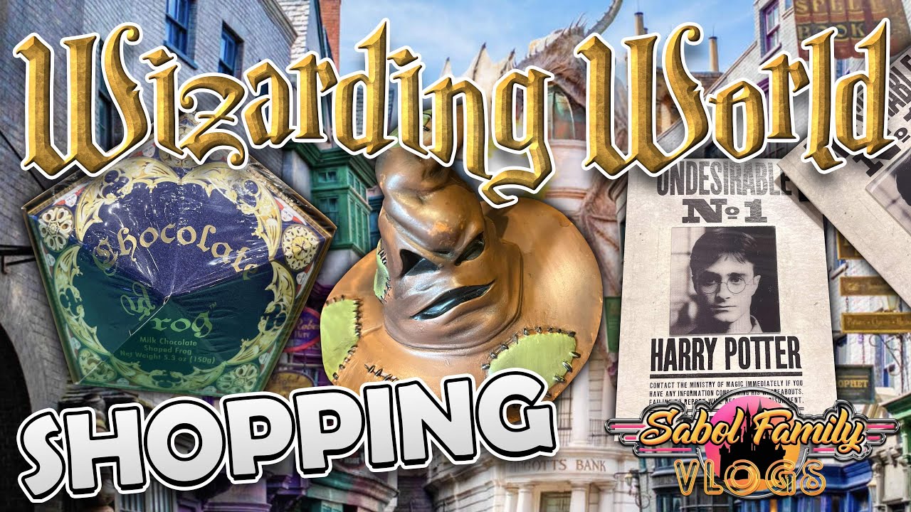 SHOPPING In Every Diagon Alley Store | Wizarding World Of Harry Potter Merch ~ Feb 2024 Universal!