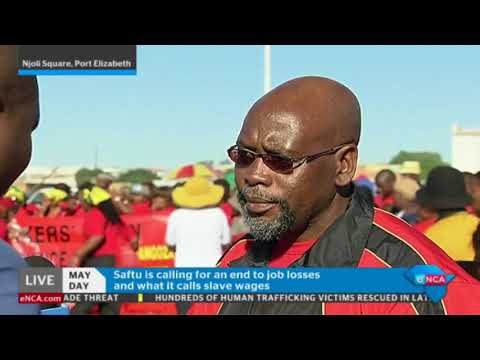 Cosatu is holding it's main Worker's Day rally