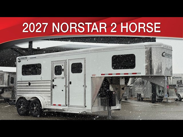 Preview image of 2027 Cimarron Norstar Warmblood 2 Horse Gooseneck youtube video
