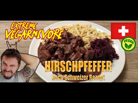 JETZT ESKALIERTS! Megaleckeres veganes HIRSCHPFEFFER Rezept - Besser wie das Original - ich schwör!