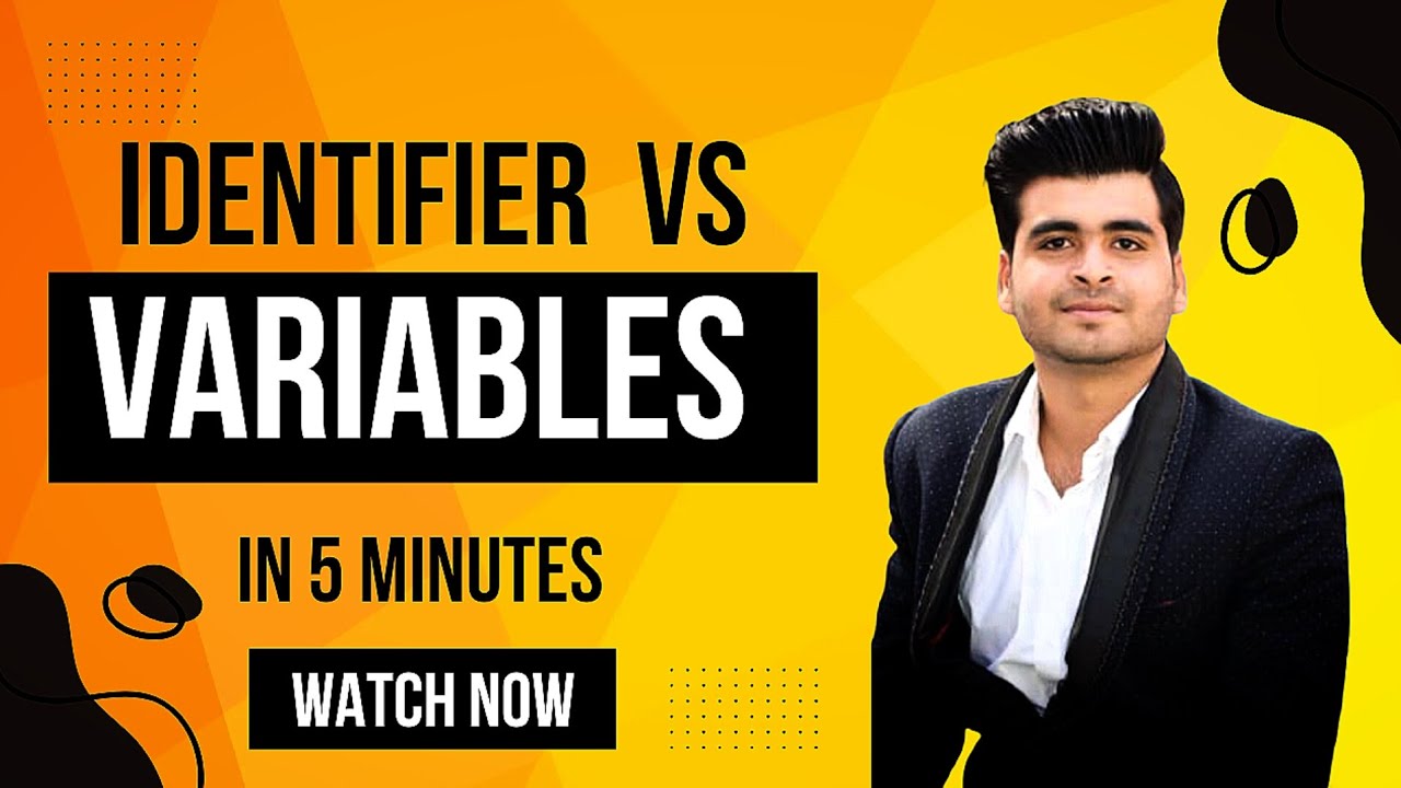 Identifier Vs Variables | In just 5 min 😱