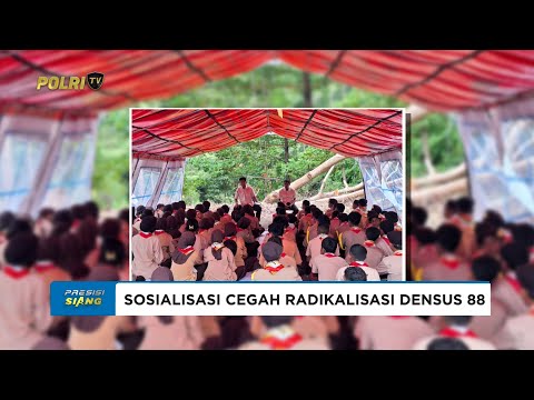 DENSUS 88 AT POLRI SOSIALISASI CEGAH RADIKALISASI DAN KEKERASAN PADA ANAK DI MALUKU