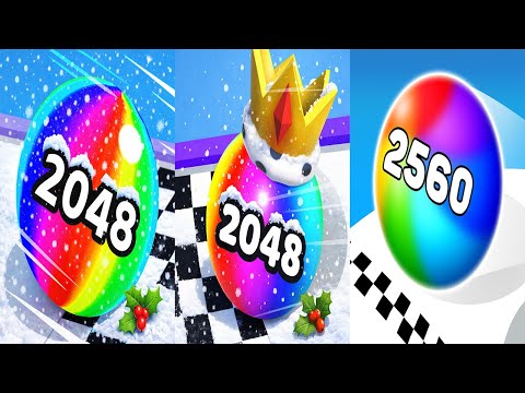 Ball Run 2048 VS Ball Merge 2048 VS Ball Master 2048 - All Levels SpeedRun Gameplay Android iOS Ep5