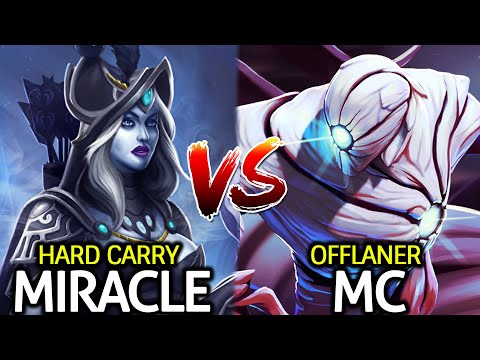 MIRACLE Drow Ranger VS MC Enigma - Hard Practice in Ranked Game Dota 2