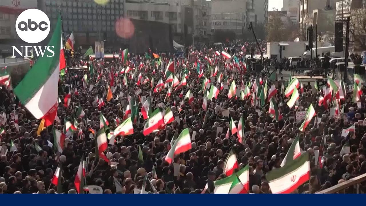 Iranians remain defiant amid darkness, protesting for the end of the Iranian regime