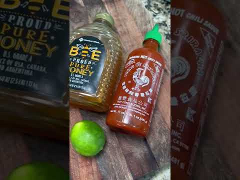 These honey sriracha Brussels are EVERYTHING!