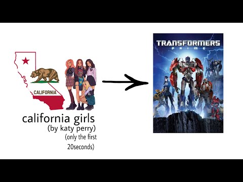 California Girls//  (well only the first 20seconds)  // GACHA // Autobots // Transformers Prime //