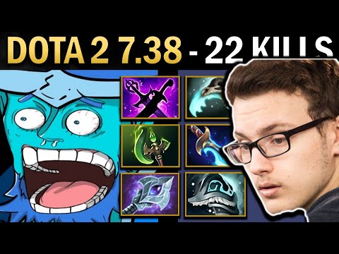 Storm Spirit Gameplay Miracle with 22 Kills and Parasma - Dota 7.38