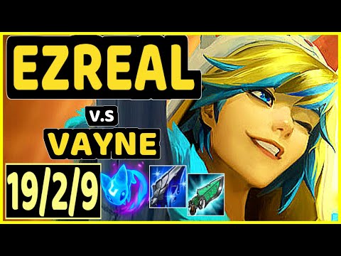 PERKZ (EZREAL) vs VAYNE - 19/2/9 KDA BOTTOM ADC CHALLENGER GAMEPLAY - EUW