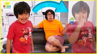 Ryan&#39;s Secret Invisible Power Pretend Play!!!