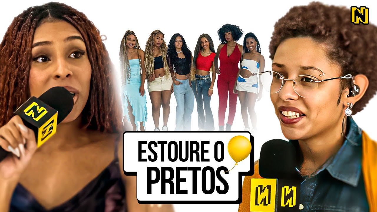 ESTOURE O BALÃO Só Pretos - NoodTV