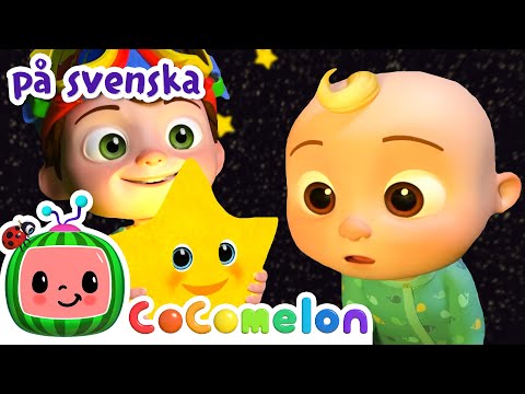 Blinka lilla stjärna där | Sånger för Barn | CoComelon Svenska