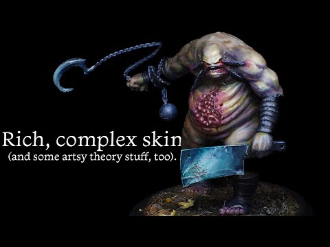 EASY dead flesh -- painting Malifaux's Killjoy