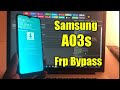 Samsung A03s Frp Bypass By Unlock Tool