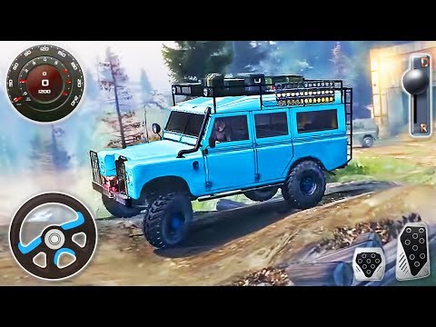 4x4 SUV Jeep Drive Simulation - Offroad Cruiser Tough Driving - Android GamePlay