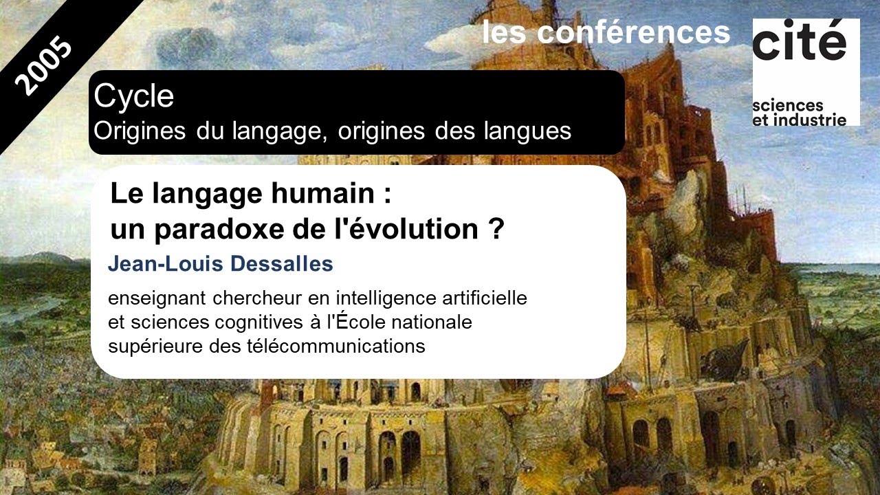 Le langage humain : un paradoxe de l'évolution ?