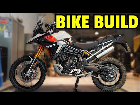 JONNY WALKER - WE HAD 3 HOURS TO BUILD MY TRIUMPH TIGER 900 FOR ROMANIACS