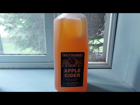 Chazy Orchards  ( Local Orchard) Apple Cider Sip N Review