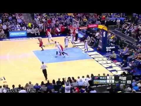 John Wall Full Highlights 2015 01 25 at Nuggets | Sinked 19 Points and 16 Assists! Sick Game!