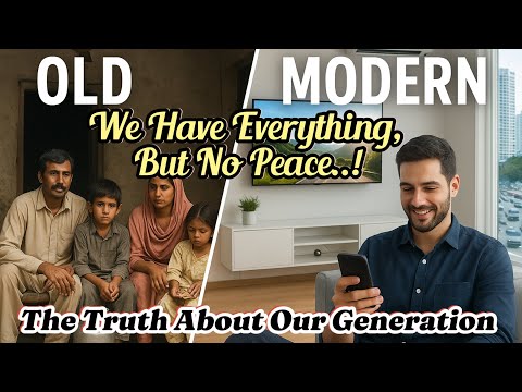 Why We Live Better Than Our Parents but Still Feel Unhappy😢 | The Truth About Our Generation