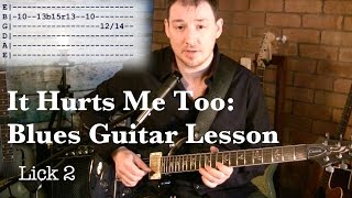It Hurts Me Too - Blues Guitar Lesson
