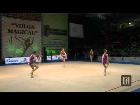 World Cup stage on rhythmic gymnastics 2011
