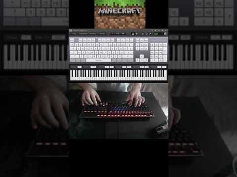 PIANOPC PLAY - Minecraft Main Theme - Piano PC Simulator #shorts
