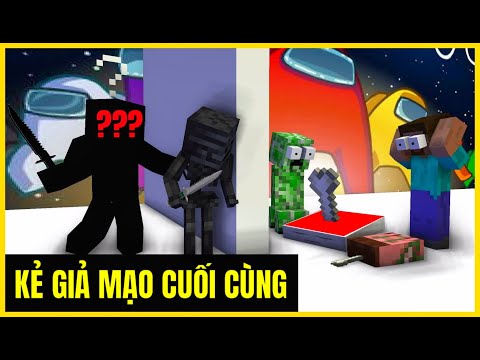 [Monster School] AMONG US BUT IMPOSTOR WITH 800 IQ - Minecraft Animation