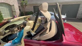 1999 Mercedes-Benz SL 500 Top Operation Part 1