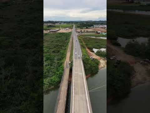 Ponte sobre Rio Urupá em Jipa