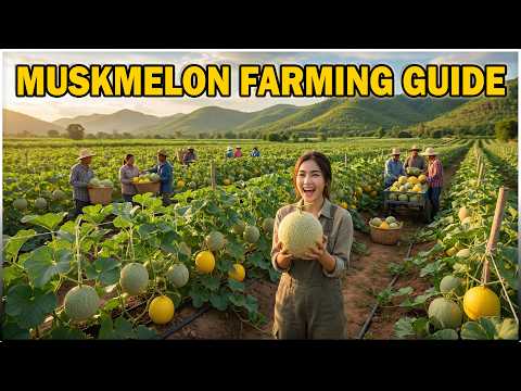 Muskmelon Farming Explained | Complete Cantaloupe Cultivation Guide