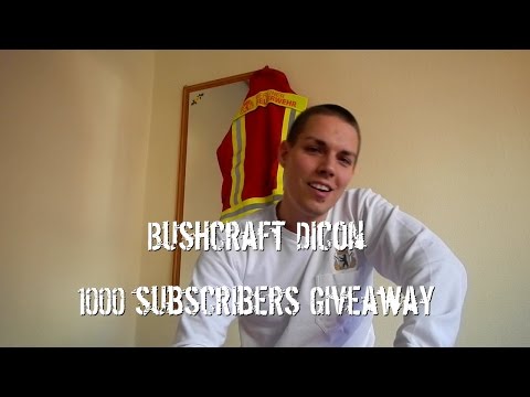 Bushcraft Dicon - 1000 Subscribers Giveaway