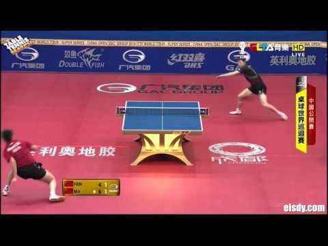 2014 China Open MS Semi Final - FAN Zhendong vs MA Long (3 set)