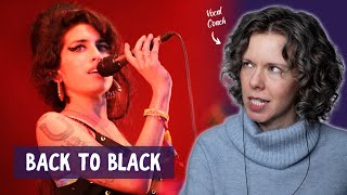 Back to Black performed LIVE by Amy Winehouse - Vocal Analysis and Reaction