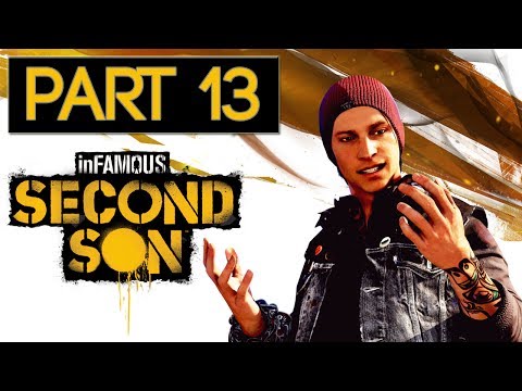 inFAMOUS Second Son Evil Gameplay Walkthrough - Part 13 - inFAMOUS PS4 GAMEPLAY