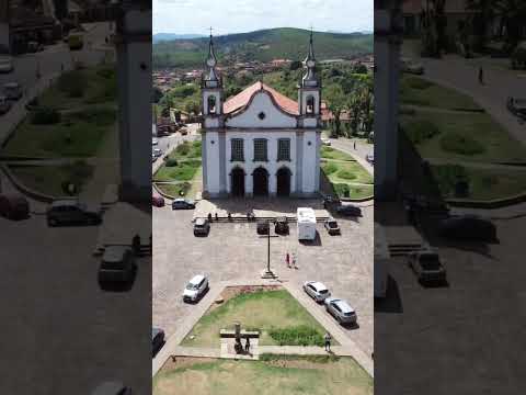 Matriz Nossa Senhora da Conceição - Catas Altas/MG #drone #brasil #minasgerais