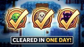 THREE MONSTER SLAYING GOALS CLEARED IN ONE DAY! (Stardew Valley Expanded)