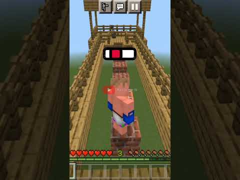 "Patrick Man Saves Horse with Epic Breath-Holding Challenge!" #shorts #minecraft