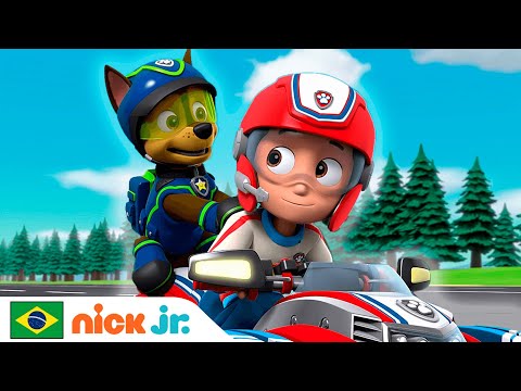 Capa de Patrulha Canina | Os filhotes resgatam o prefeito! | Nick Jr. em Português