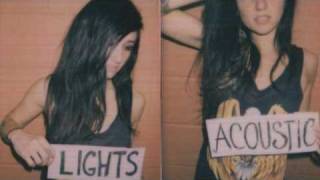 LIGHTS Acoustic EP Fall Back Down Cover