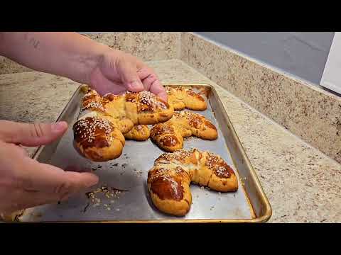 Como hacer cachitos pan tradicional de Guatemala