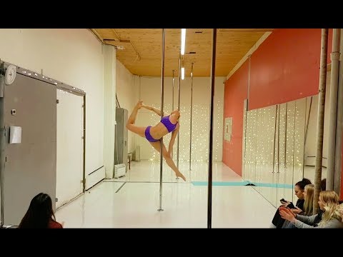 Pole Dance freestyle performance by Gøril Synnøve