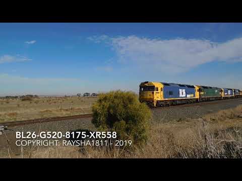 1MC6 - BL26-G520-8175-XR558 (Grain) Batesford - Australian Trains by Raysha1811