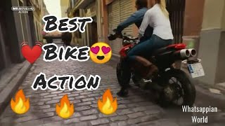 Best Hollywood 😎Action Status | Amazing😍 Stunt | Bike Action | New Whatsapp Status
