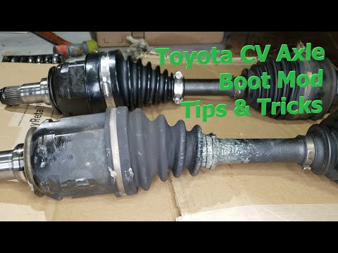 Toyota Inner CV Boot Mod: Tips and Tricks